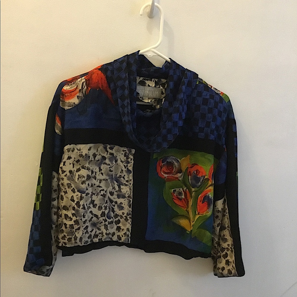 Artsy crop top - platinum by Dorothy Schoelen